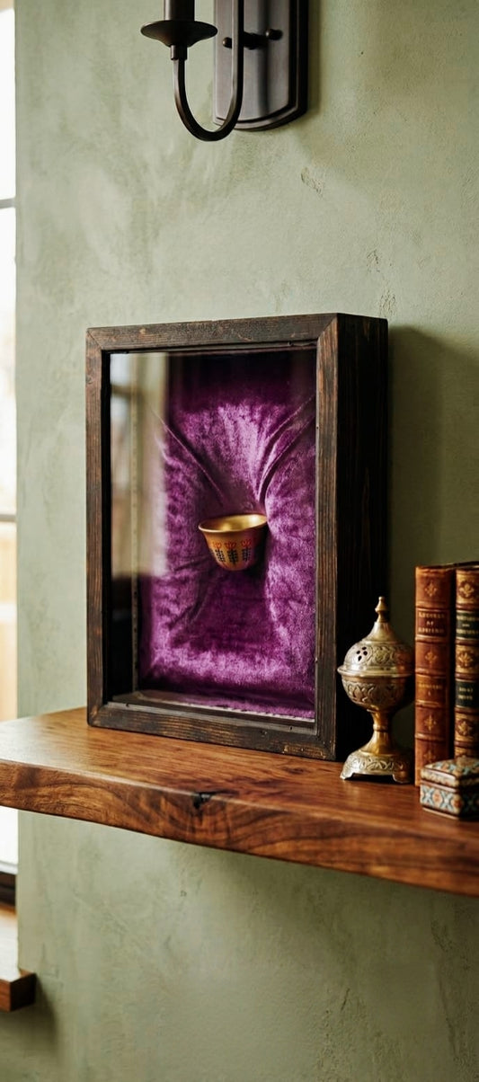 Traditional Lebanese "Fenjen" Art Frame
