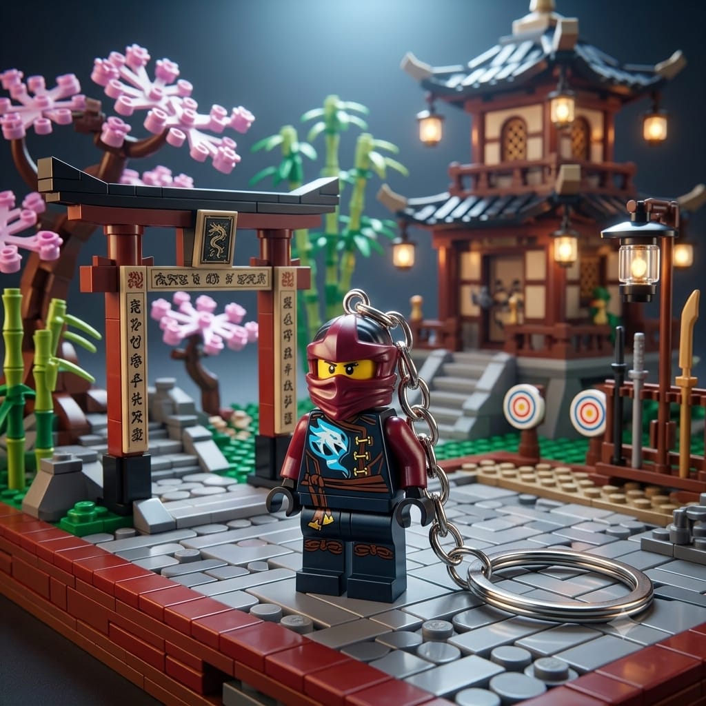 Ninjago Mystery Keychain