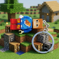 Minecraft Mystery Keychain