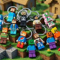 Minecraft Mystery Keychain